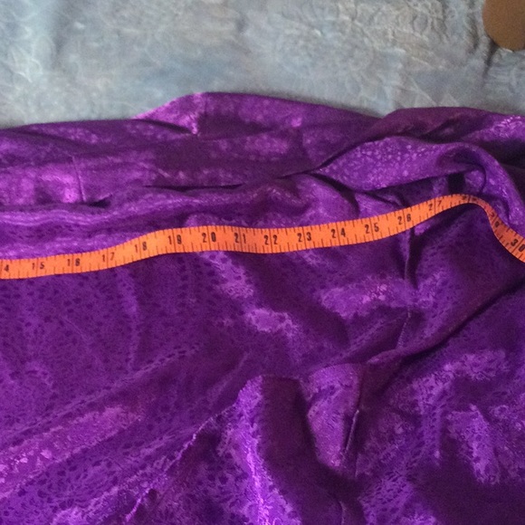 Victoria Secrets Silky Purple Lounge Cover-Up Robe - Picture 7 of 15